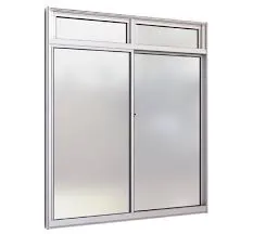 Janela de alumínio de correr 2 folhas