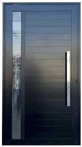 Porta de esquadria de alumínio