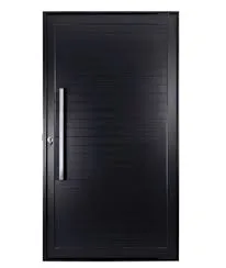 Porta pivotante de alumínio